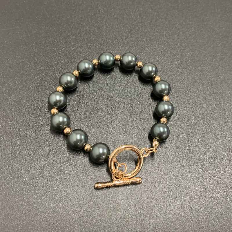 Baroque Pearl Elegance Bracelet - Handgemaakte Parelarmband