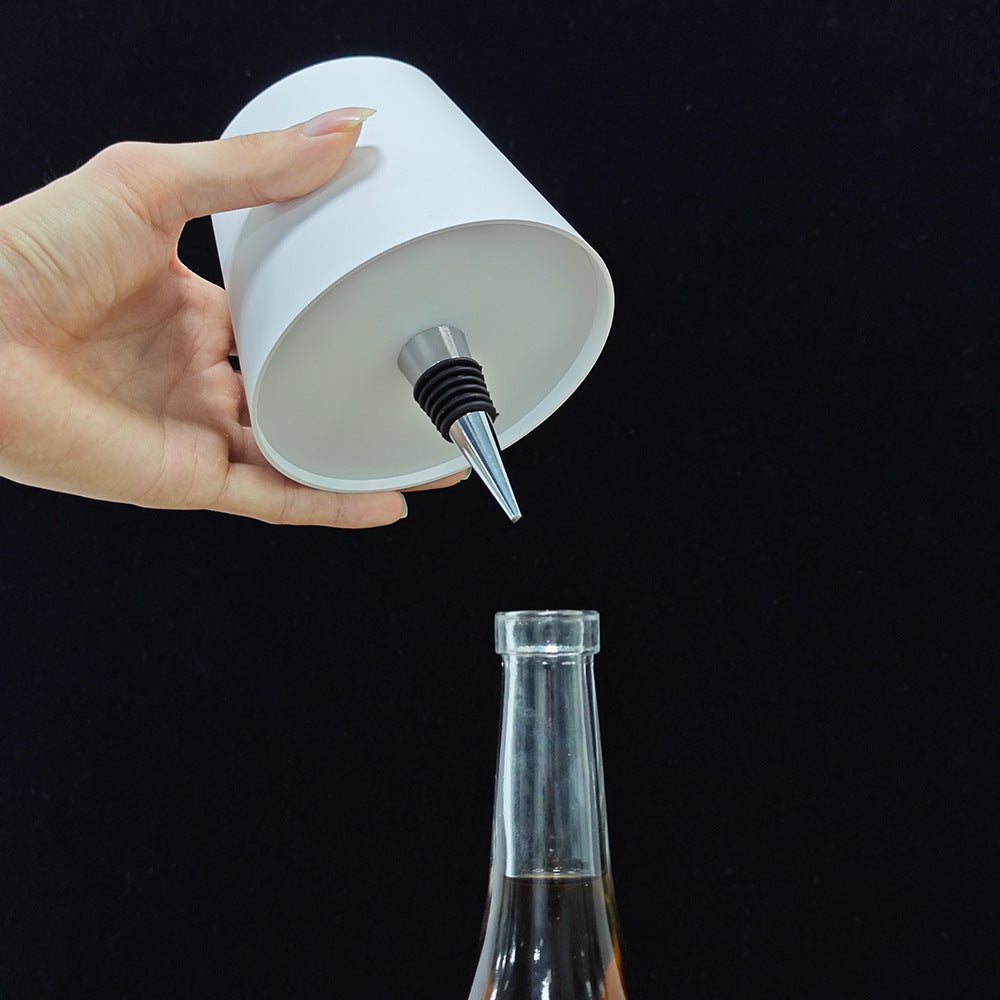 Draadloze LED Wijnfles Lamp – Sfeervol & Oplaadbaar