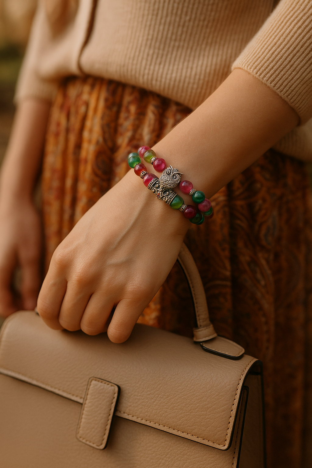 Oslo Intuition Owl Bracelet