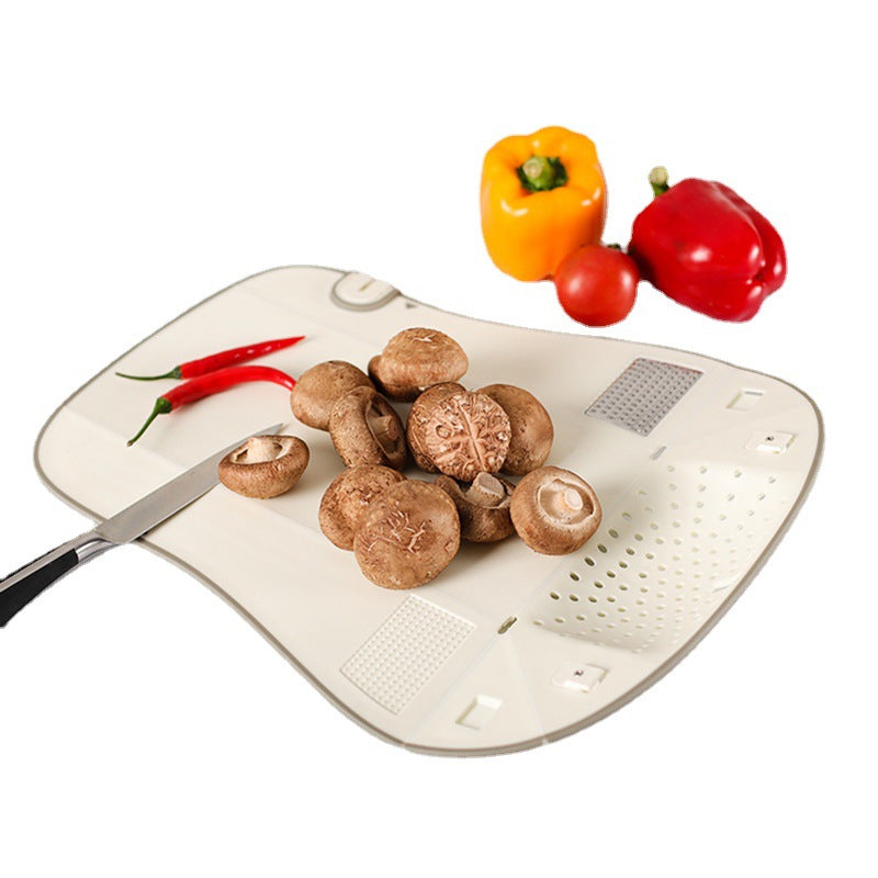 Amura FoldPro™ 3-in-1 Snijplank met Vergiet