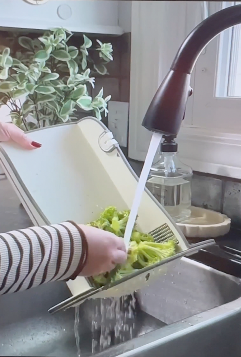 Amura FoldPro™ 3-in-1 Snijplank met Vergiet