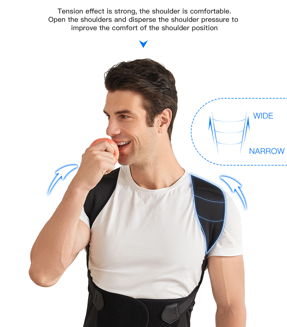 Ergobalance™ - Verminder Rug- en Schouderklachten – Discreet & Comfortabel