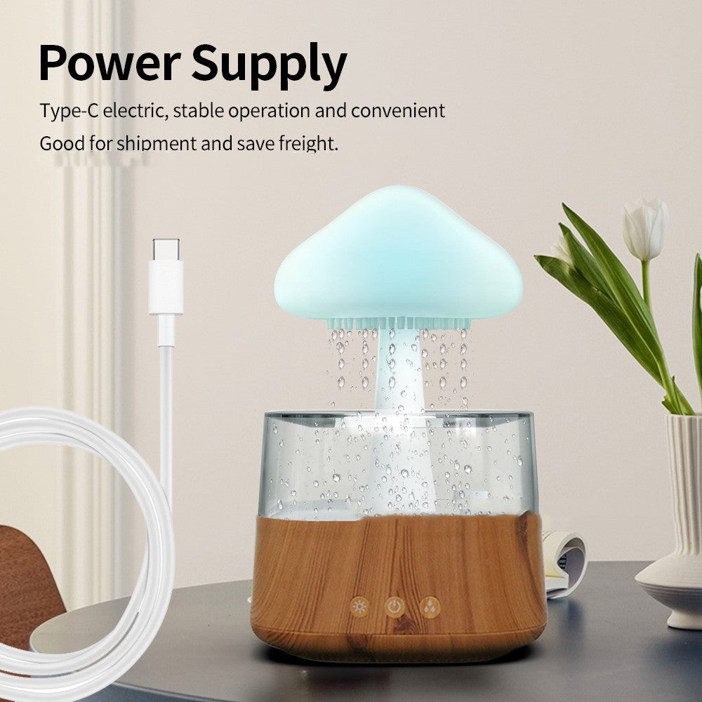 RainyCloud Humidifier met 7 Kleuren LED